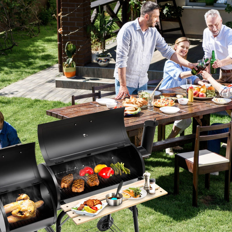 Outdoor BBQ Grill Barbecue Pit Patio Cooker-1