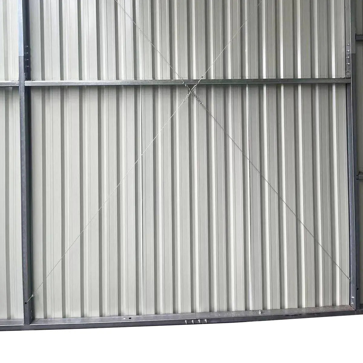 30’ x 40’ Metal Garage Shed, 11' High Double Front Doors, 17’ Peak, 1260 Sq-Ft TMG-MS3040-4