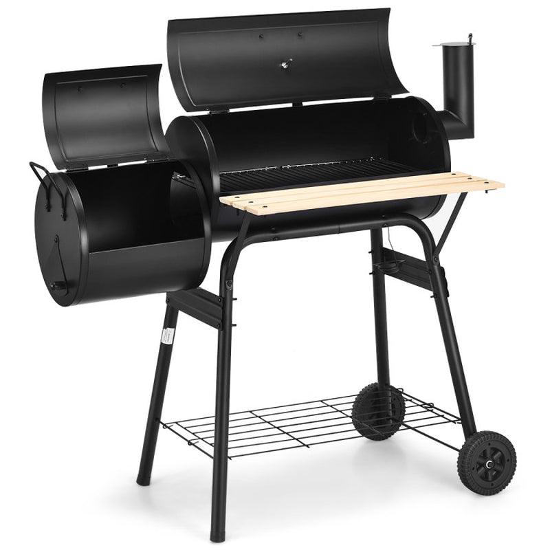 Outdoor BBQ Grill Barbecue Pit Patio Cooker-2