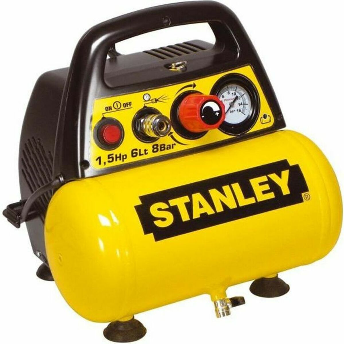 Air Compressor Stanley DN200/8/6 1100 W 8 bar 6 L-0