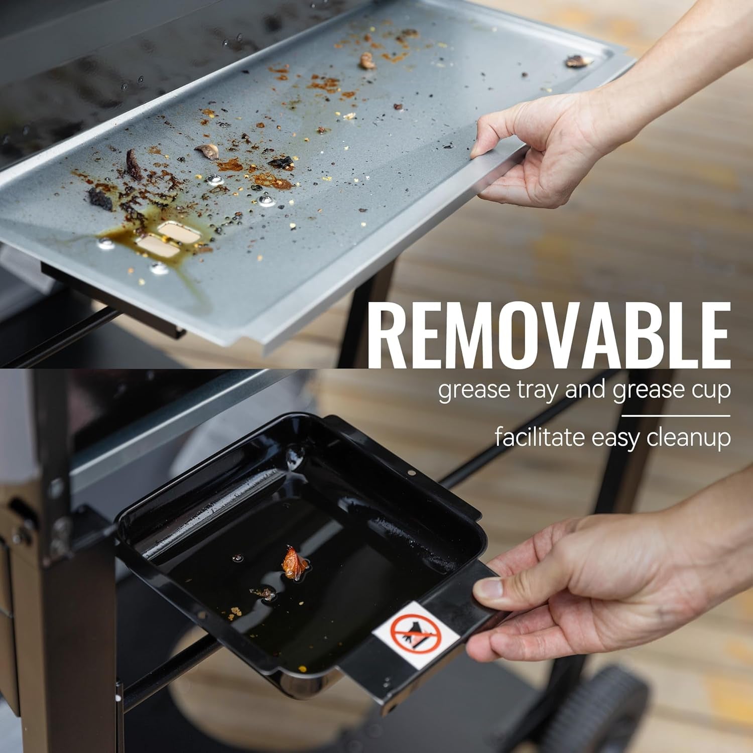 Stainless 5-Burner Grill Sear, Side, 64,000 BTU, Outdoor-1